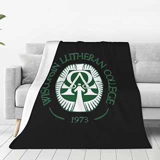 Wisconsin Lutheran College Blanket Large Luxury Fleece Soft Anti-Static Anti-Pilling Flannel Bed Blanket