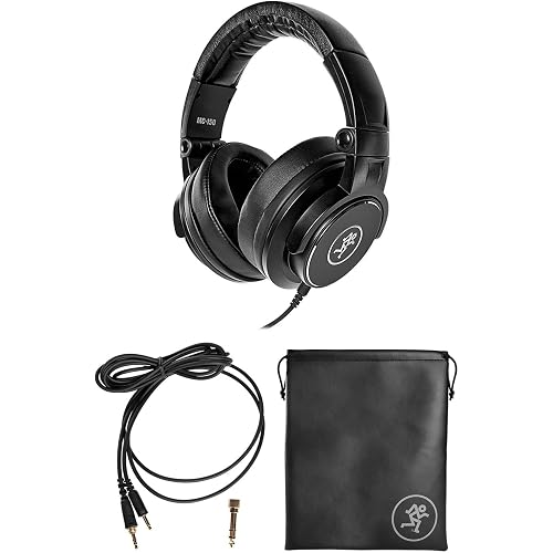 Mackie MC-150 Closed-Back Studio Headphones, Foldable