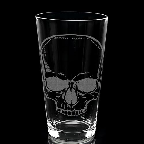 Miniatura 7 de SPIDERWEBS Engraved Beer Pint Glass  Great Monster Scary Halloween Holiday Gift Idea & Decor!
