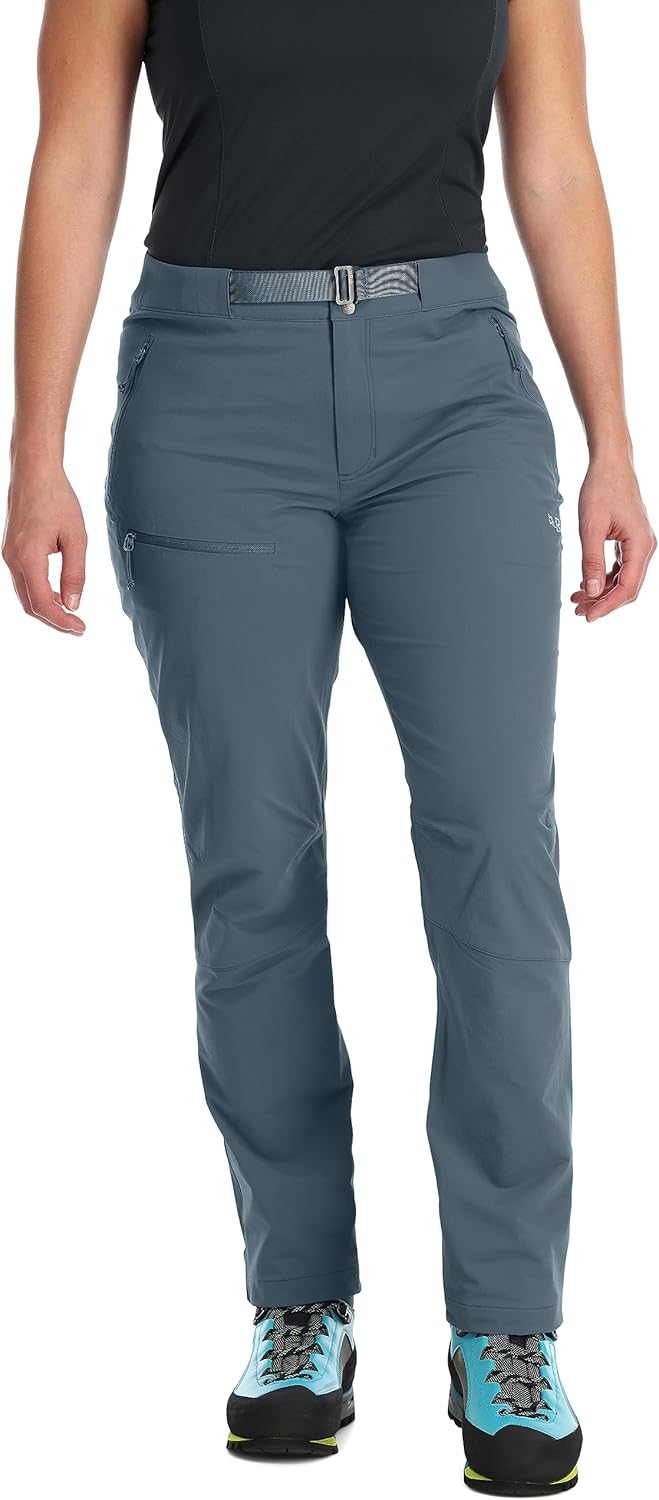Rab Women's Incline AS Hiking Pants, Wind-Resistant Stretch for Trekking & Mountain