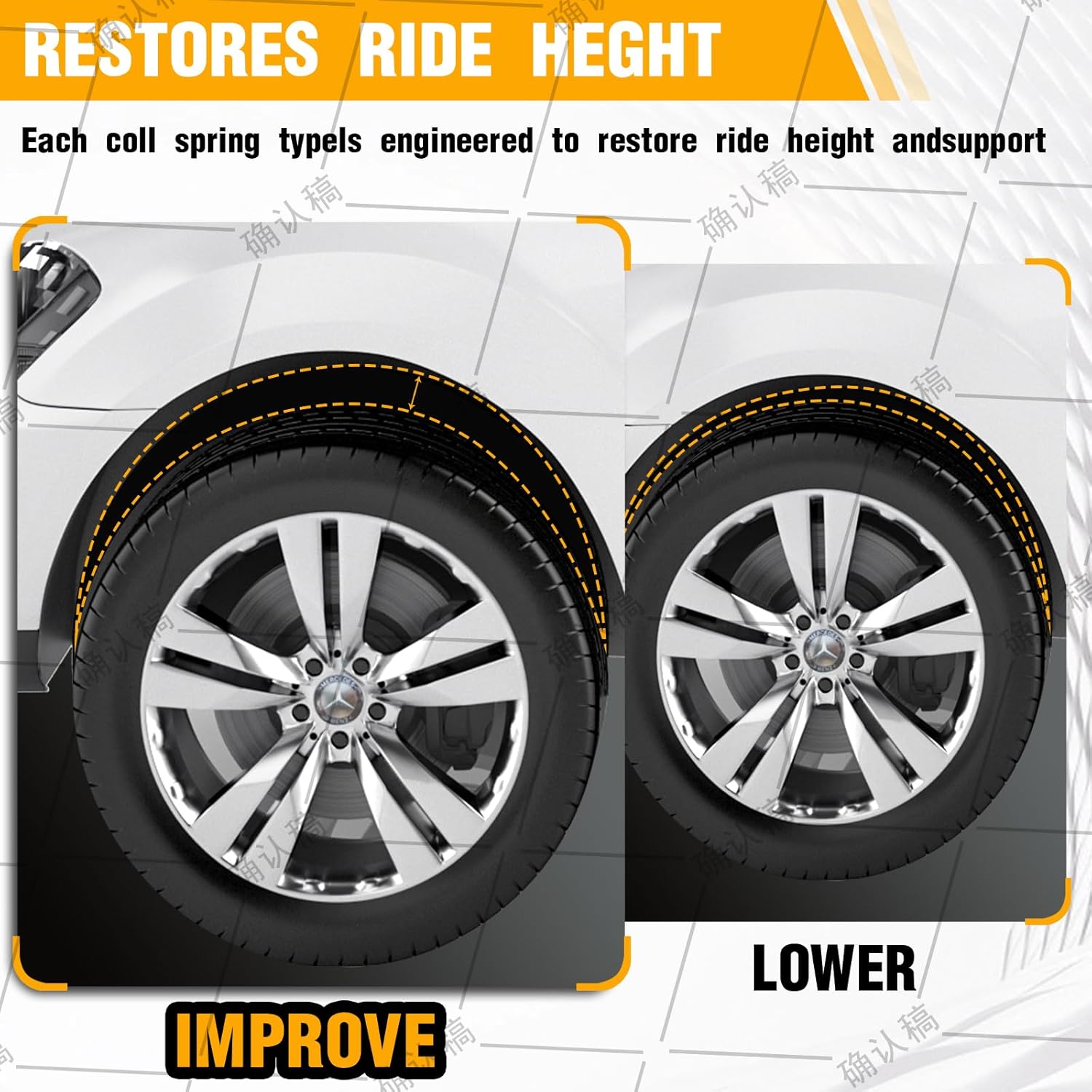 Pair Front Complete Struts Assembly with Coil Spring Compatible with Ford Explorer 2011 2012 2013 AWD Shock Absorbers Kit 272620 272621, Left & Right, 2PCS