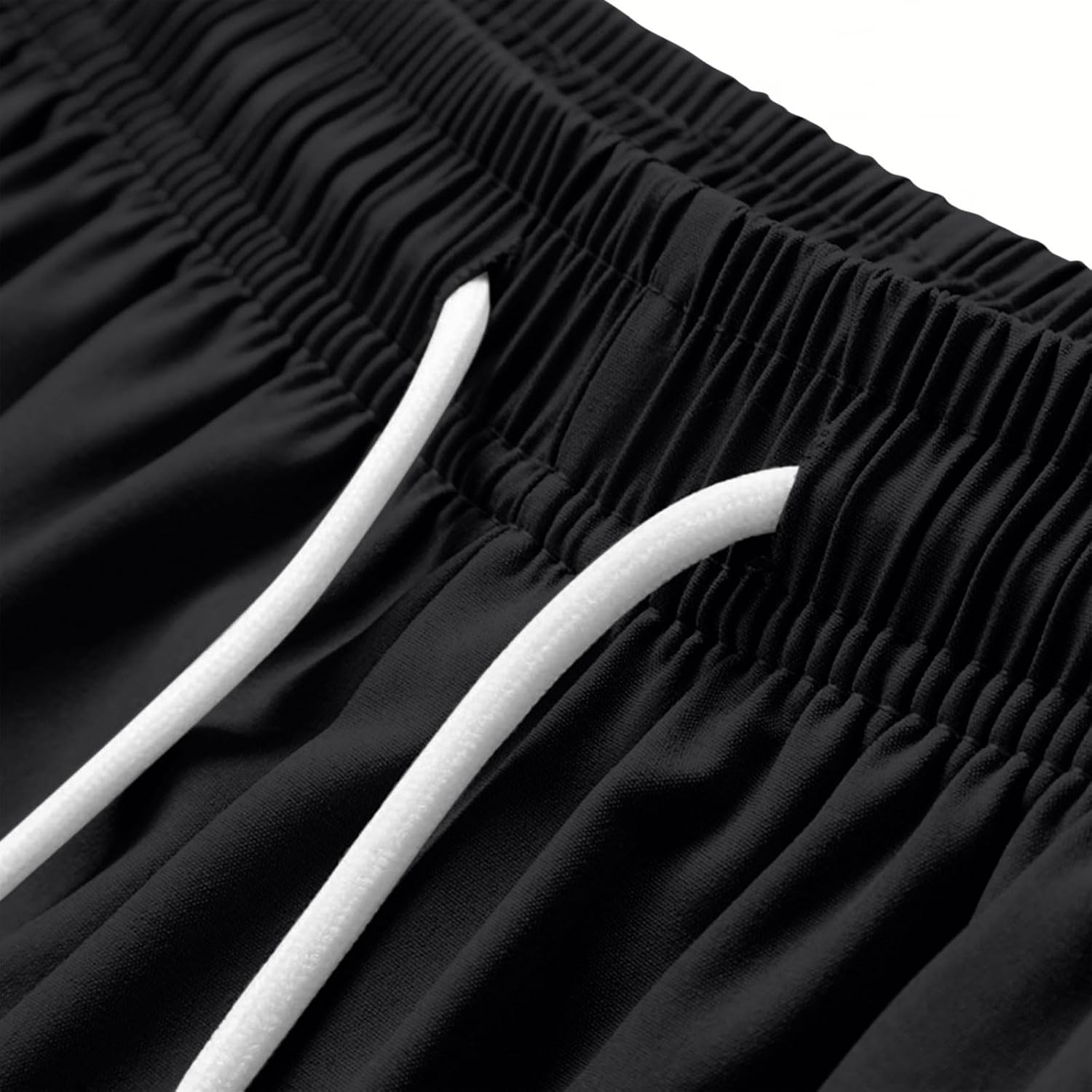 Women's Running Shorts Elastic High Waist Drawstring Workout Breathable Clothing Athletic Gym Comfy Yoga Shorts