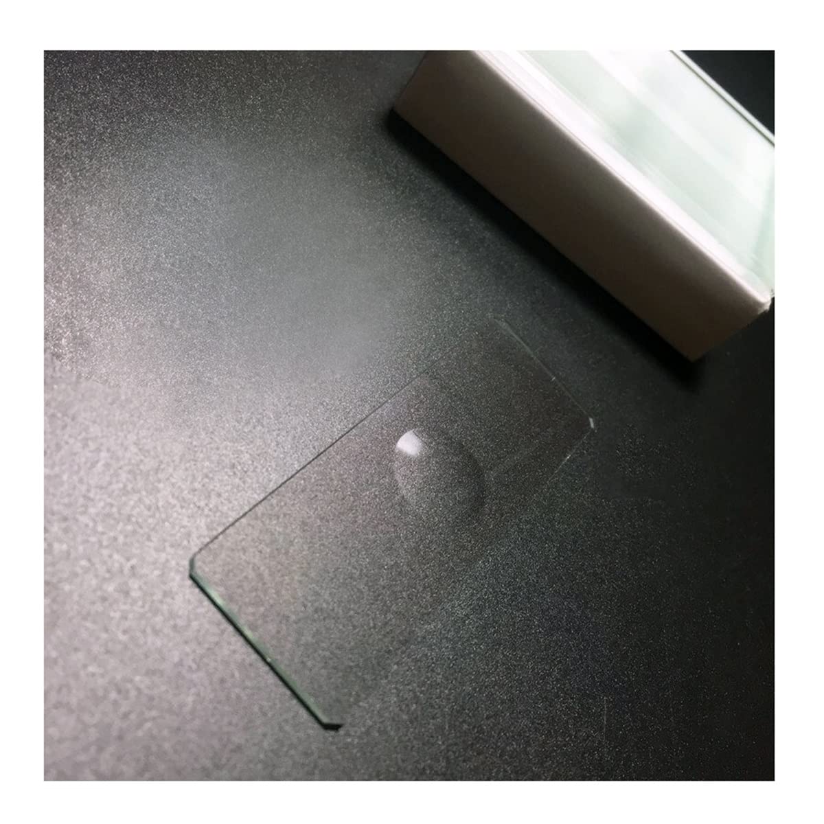 Mikroskop-Zubehör, 50 Stück/Packung, Mikroskop-Objektträger mit einzelnen konkaven Klarglas-Objektträgern, geschliffene Kanten, 25,4 mm x 76,2 mm, Haltbarkeit und zuverlässige Leistung