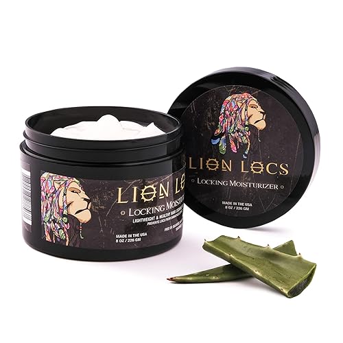 Lion Locs - Hidratante de rastas de bloqueo de cabello para rastas de rastas cerraduras microlocs entrelazados trenzas trenzas falsificaciones