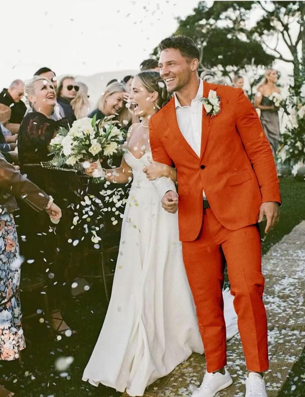 Mens Classic Suit Jacket Notch Lapel Wedding Blazer Grooms Jackets Casual One Button Spring Prom Suits Coat