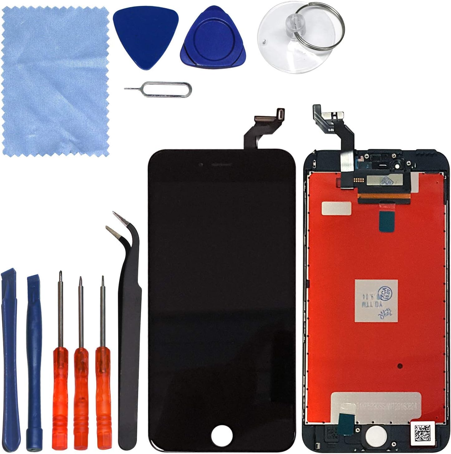 CELL4LESS LCD Touch Screen and Digitizer Assembly for The iPhone 6S Plus 5.5inch(Model A1634, A1687) (for iPhone 6S Plus Black)