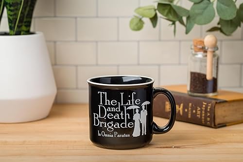 Miniatura 135 de Silver Buffalo - Taza de cerámica de campamento de Black Adam de DC Comics, 20 onzas Bratz Drama Mama,Grupo Bratz,Care Bears Glitter,Care Bears