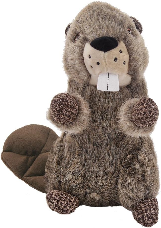 Best Pet Supplies Dog Chew Toys for Small and Medium Dogs, Tough Interactive Squeaky Plush Stuffed Animal Toys (PT514)