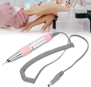 Betued Electric Nail Drill Handle, Nail Drill Handpiece, Metal Grinding Polishing Pen Handle Electric Nail Drill Machine Handpiece Grinder Nail Art Accessory