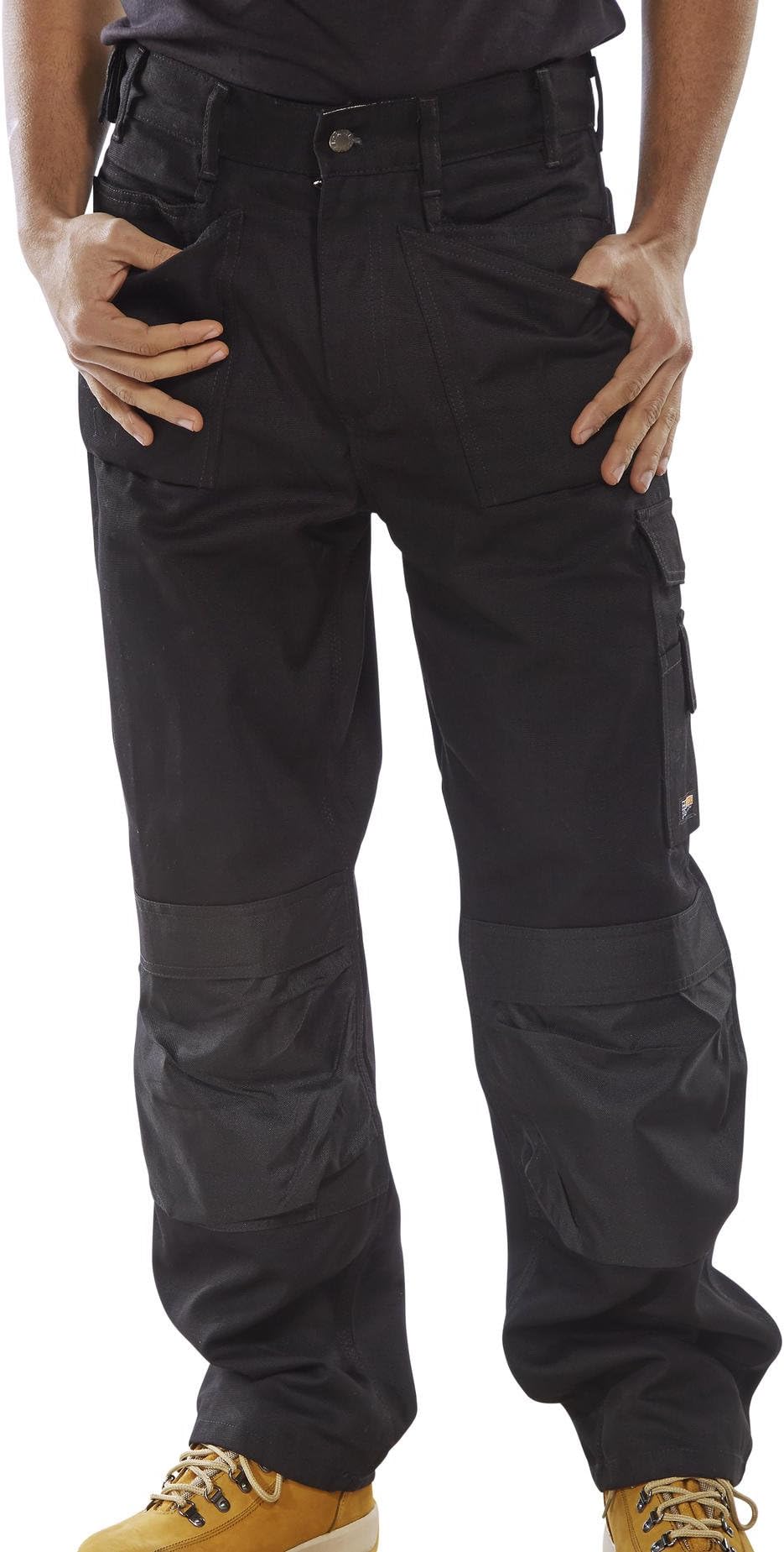 CLICK PREMIUM MULTI PURPOSE TROUSERS BLACK 36