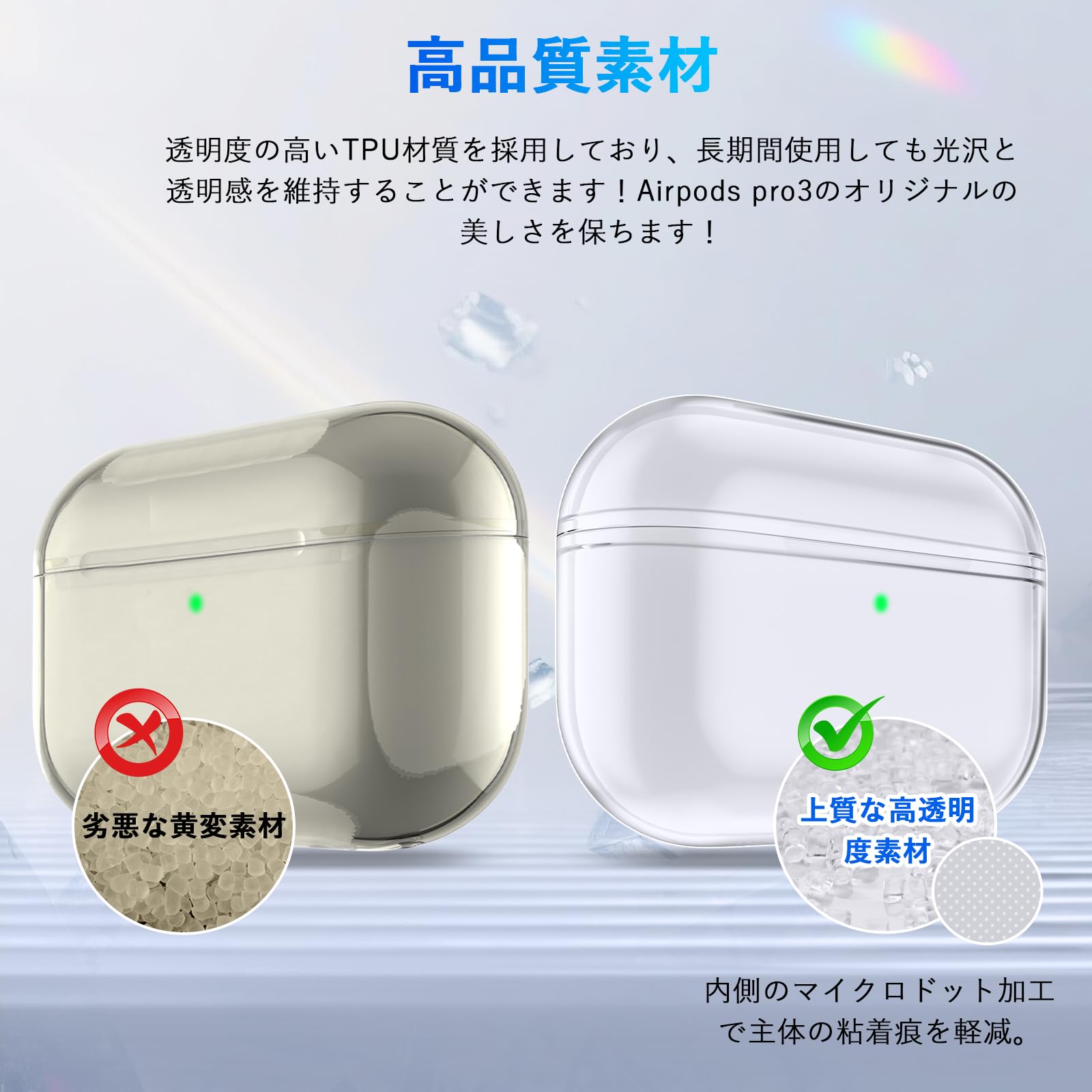 Amazon.co.jp: Seefox Airpods pro 3 ケース【2025年発売】Airpods pro