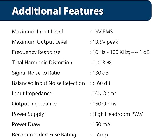Vista 6 de Blaupunkt EP1200X Digital Bass Enhancer Bass Note Restorer