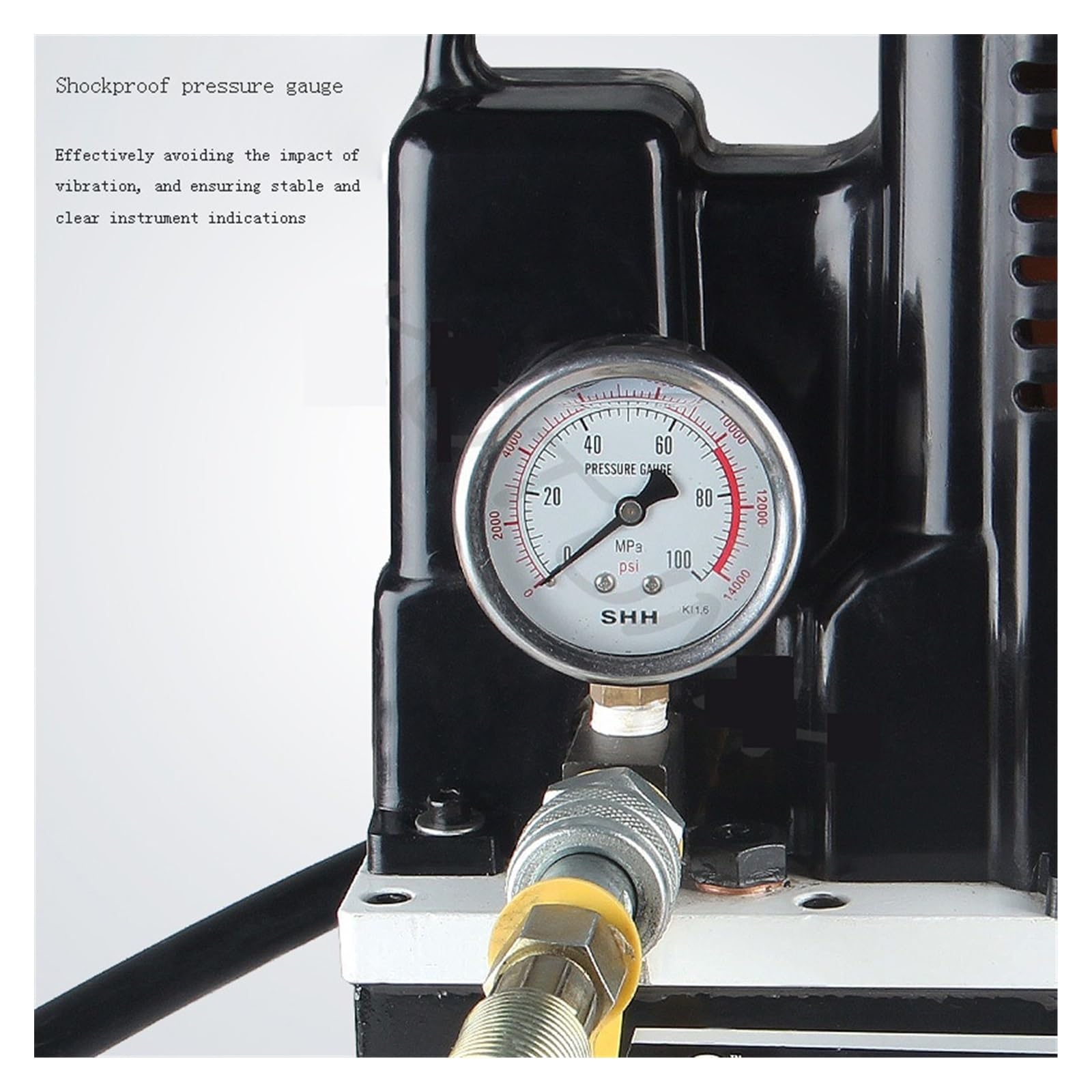 Bomba de aceite de alta presión Bomba hidráulica eléctrica de 1,2 kW Bomba de aceite hidráulica portátil ultrapequeña(Package 2)