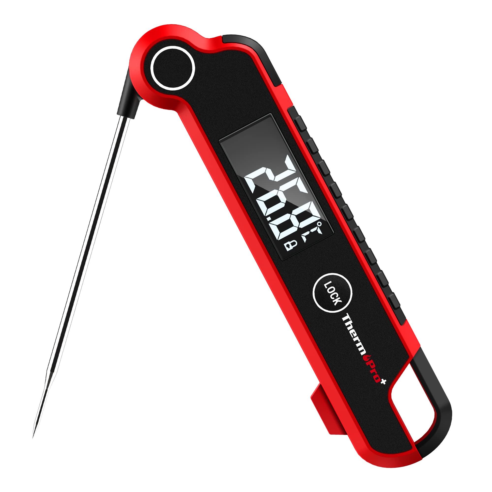 ThermoPro Fleischthermometer | Antibeschlag Display, ±0.5℃ Präzision, 2-3s Reaktionszeit
