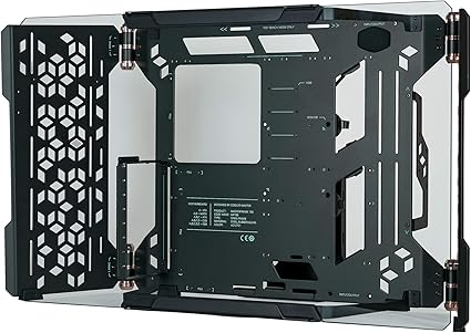 Amazon Co Jp Cooler Master Masterframe 700 カスタムテストベンチ オープンエアatx Pcケース パノラマ強化ガラス プレミアム可変摩擦ヒンジ 内蔵vesaマウント パソコン 周辺機器