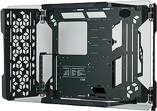 Cooler Master MasterFrame 700 Customizable Open-Air Frame ATX Case, Panoramic Tempered Glass, Premium Variable Friction Hinges, Built-In VESA Mount, Test Bench Mode (MCF-MF700-KGNN-S00)