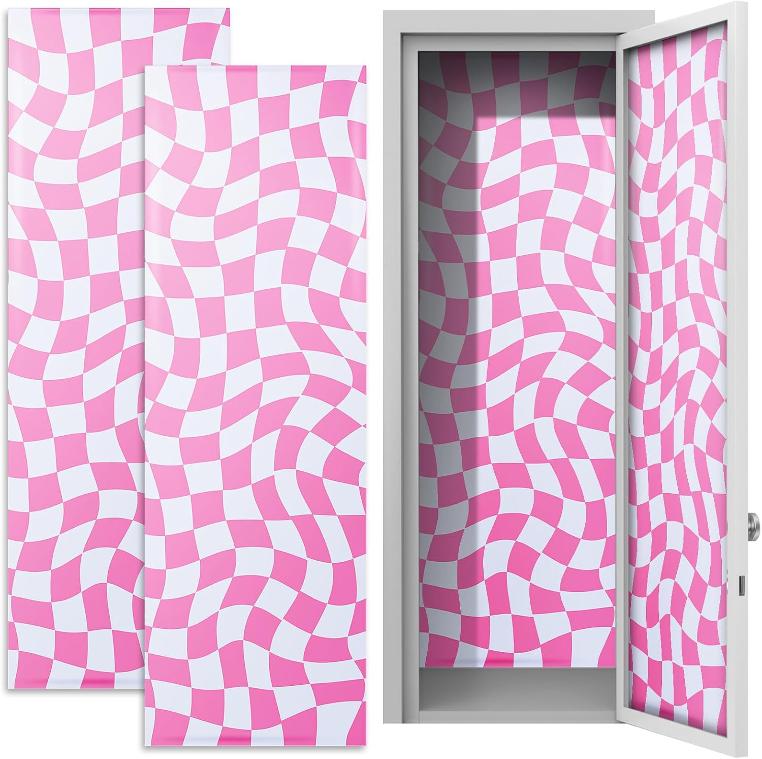 Konohan 2 Pcs School Locker Wallpaper 12" x 36" Removable Wallpaper