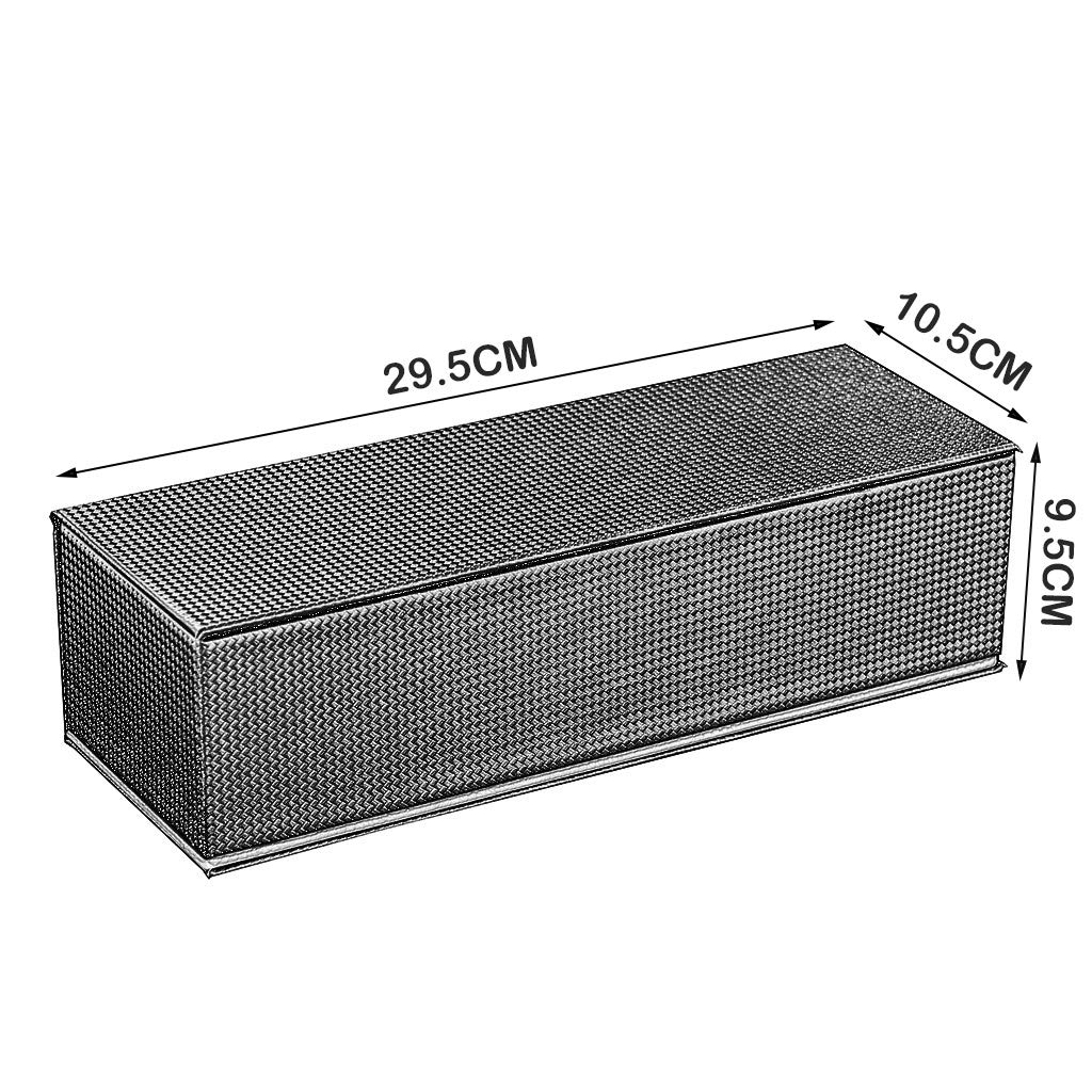 MUSUMI Caja de reloj de Fibra de carbono para Hombres y Mujeres, 5 ranuras, joyería, pulsera, caja de almacenamiento de exhibición con 5 almohadas de almacenamiento de extracción