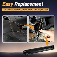 Vista 6 de Cubierta de filtro de aire de cabina para puerta compatible con Nissan 2013-2018 Altima 2016-2018 Maxima 2015-2018 Murano 2013-2018 Pathfinder