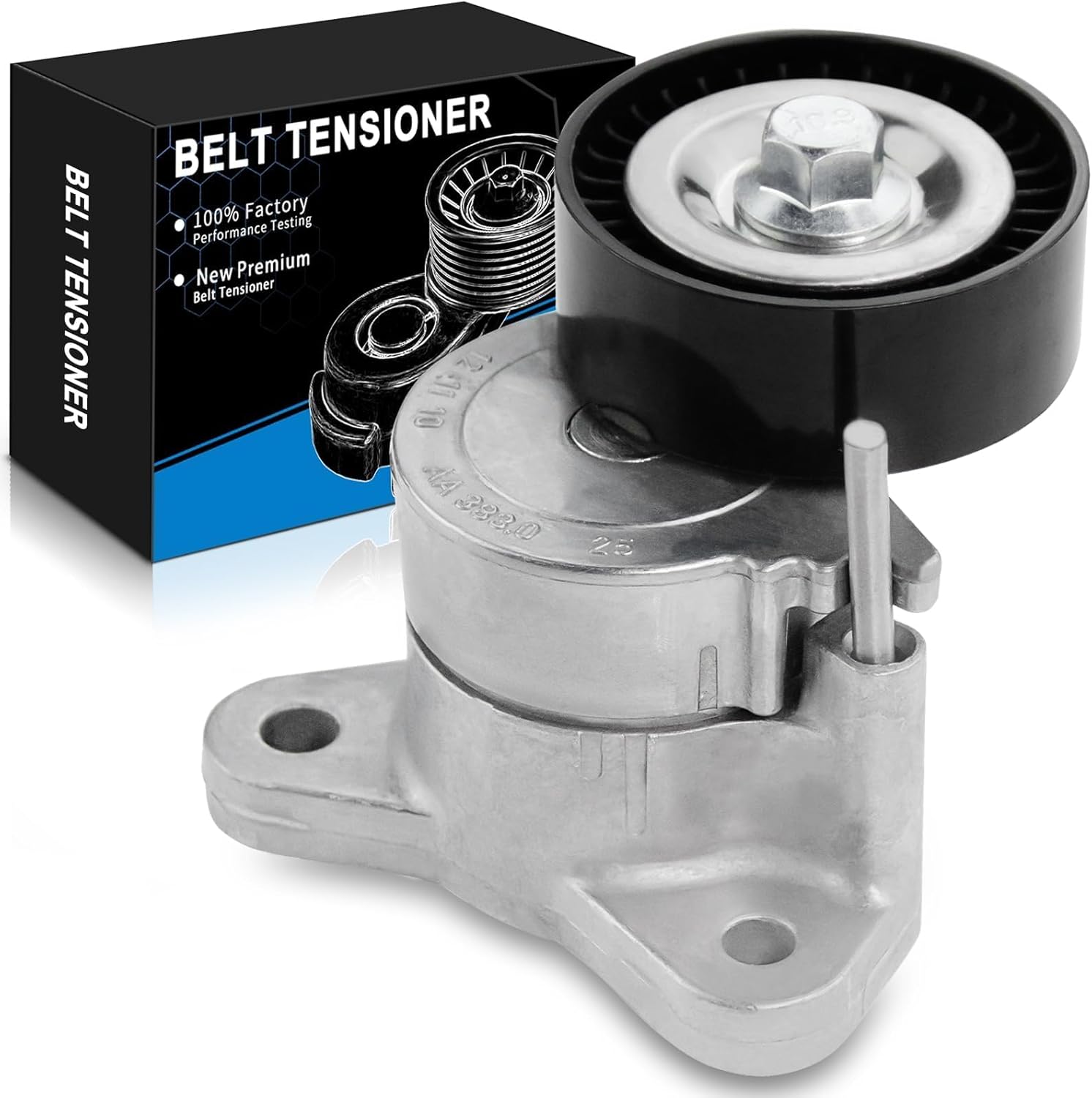 Belt Tensioner Assembly with Pulley for:-Jeep Patriot Compass for:-Dodge Avenger Journey Caliber for:-Chrysler 200 Sebring for:-Mitsubishi Lancer Outlander 2007-2020 2.0L 2.4L L4 OE# 39053