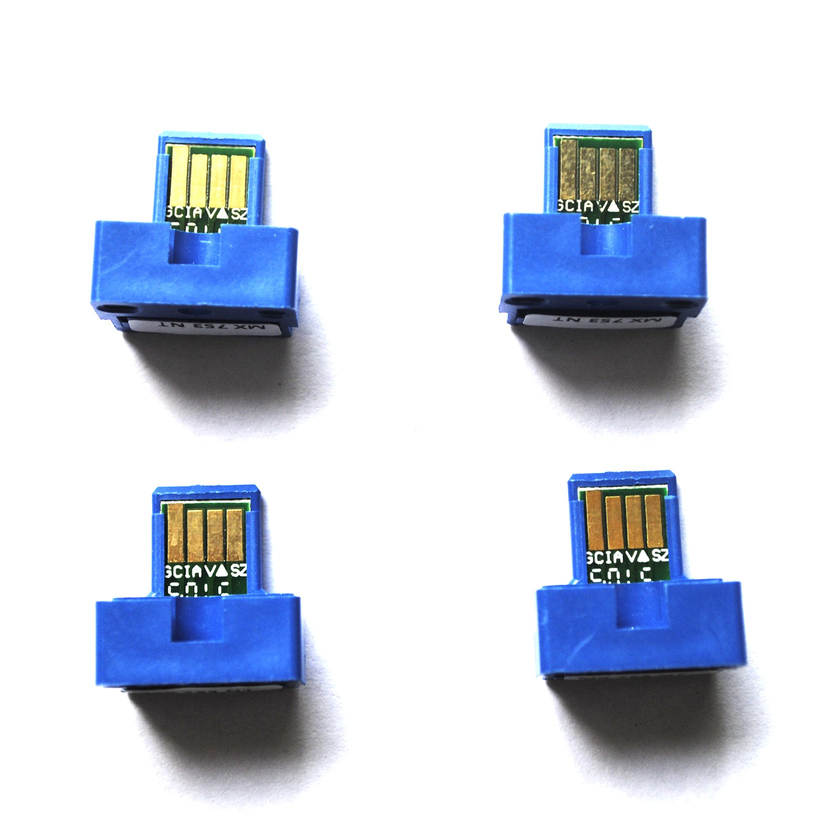 4X Ricarica Chip Per Sharp MX-31 GTBA MX-31 GTCA MX-31 GTMA MX-31 - Foto 2