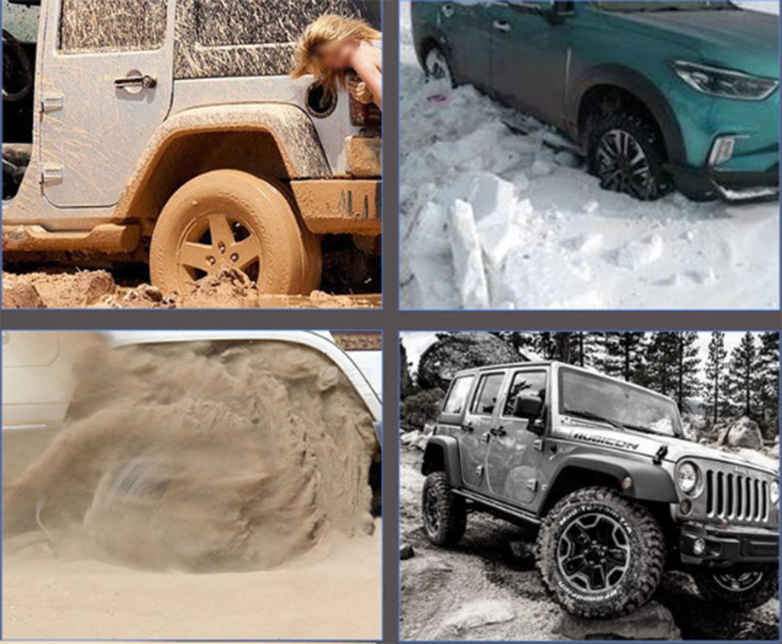 équipement Débogage Rampes Récupération 4x4 70x30cm | Capacité 10 Tonnes | Neige Boue Sable Planches Traction Tout Terrain équipement Débogage Rampes Récupération 4x4 70x30cm | Capacité 10 Tonnes | Neige Boue Sable Planches Traction Tout Terrain
