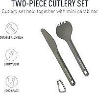 Vista 2 de Sea to Summit Juego de cubiertos para acampar de aluminio Alpha Light