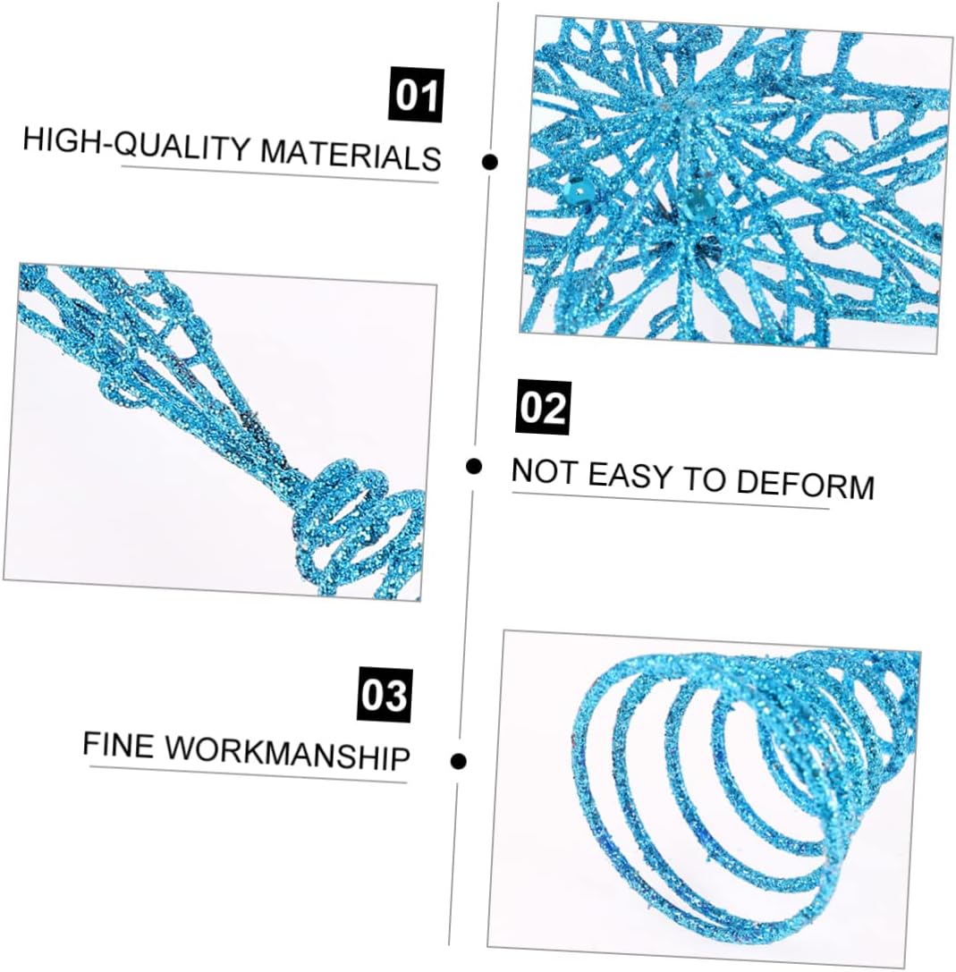 2pcs Anise Topper Star Festival Treetop Decor Christmas Tree for Holiday Parties and