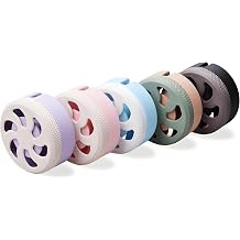 KoMe 3D Printed Cable Organizer Case - Portable Retractable Cord Winder & Management Box for Travel, Desk, Car - Fits Standard USB Charger & Earphone Cables up to 6ft Long & 0.2" Thick