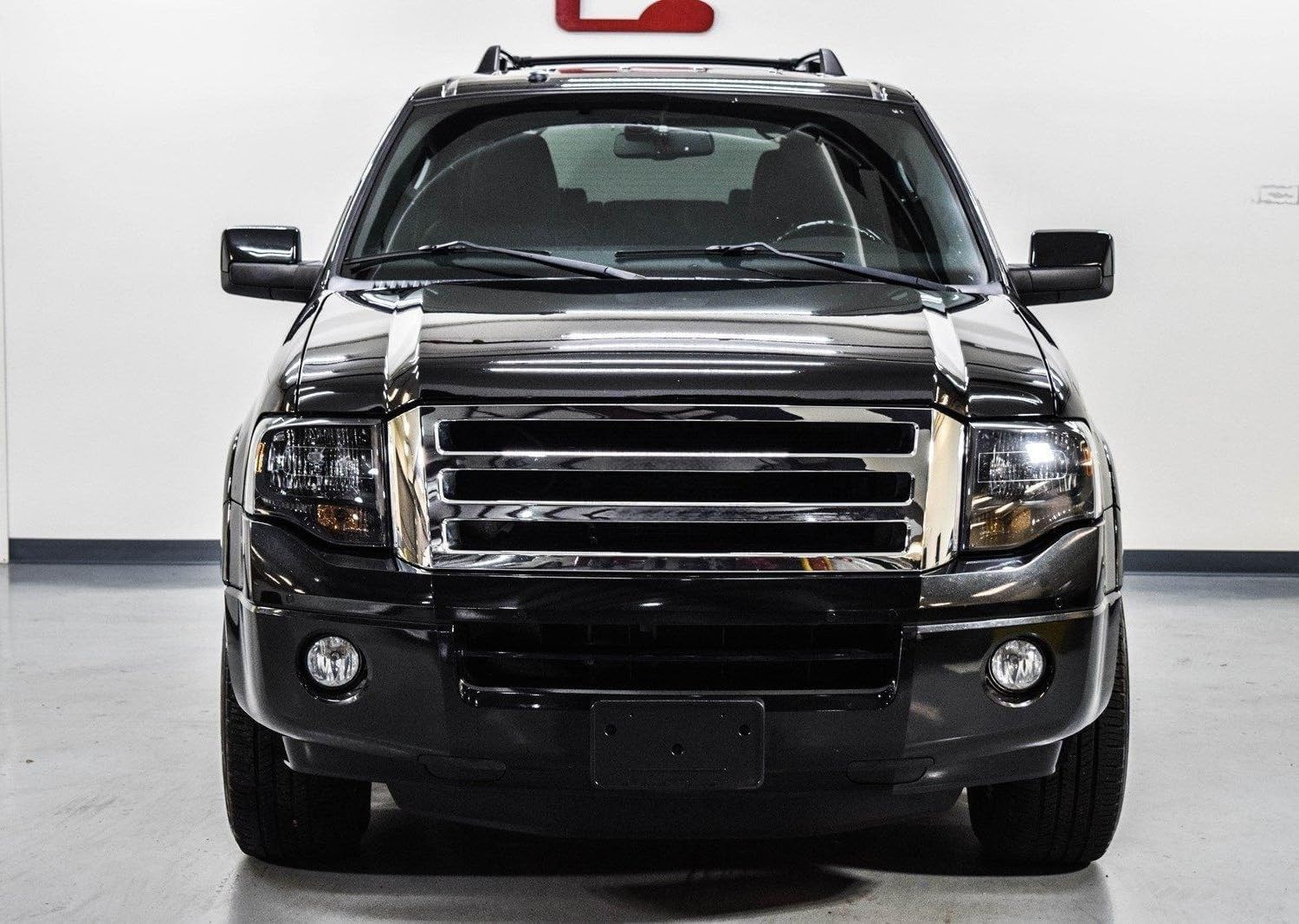 iJDMTOY Left/Right Clear Lens Fog Lights Foglamp Kit w/ H10 9145 Halogen Bulbs Compatible With 2007-2014 Ford Expedition, 2008-2011 Ford Ranger