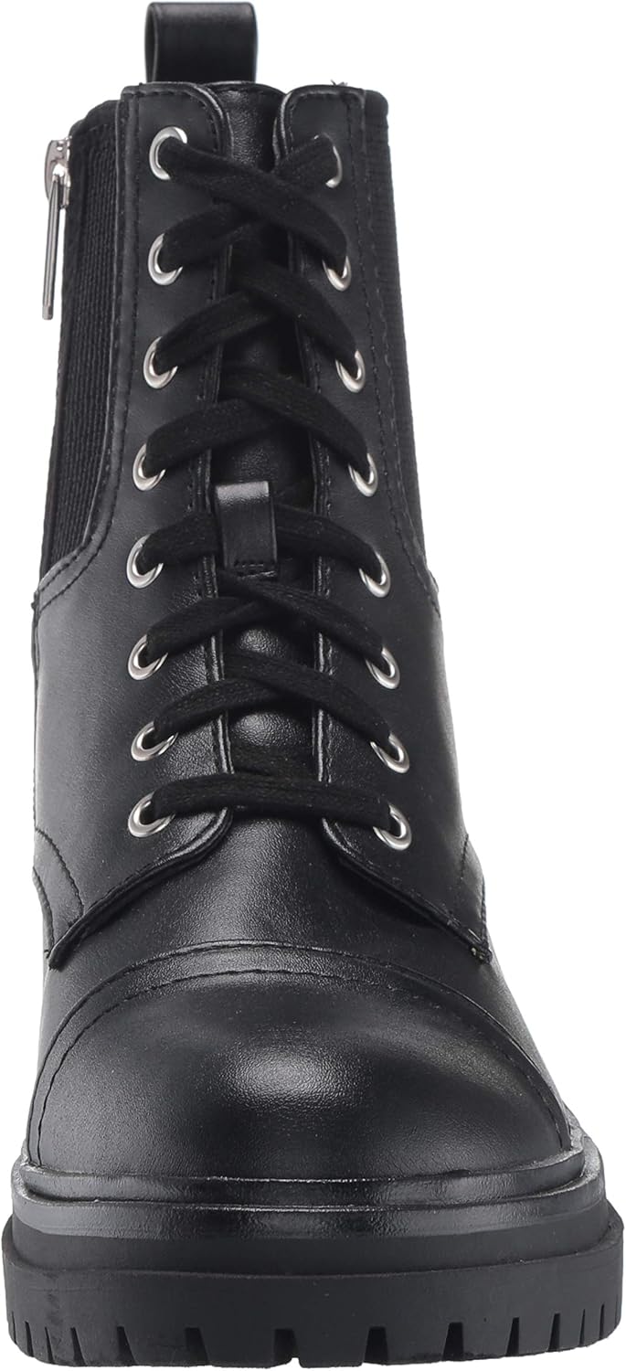 Circus NY by Sam Edelman Women's Giovanny Combat Boot 5 Black