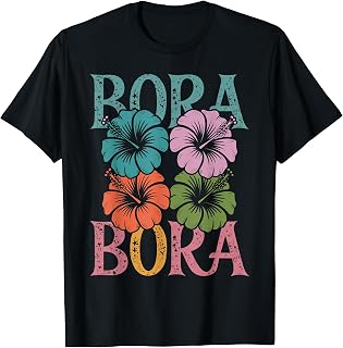 Bora Bora Beach Souvenirs Tropical Beach Vacation T-Shirt