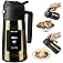 SWEET VIEW - Olive Oil Sprayer for Cooking, 16oz/470ml Glass Light-Proof Oil Pourer for Kitchen with Stickers for Air Fryer, 