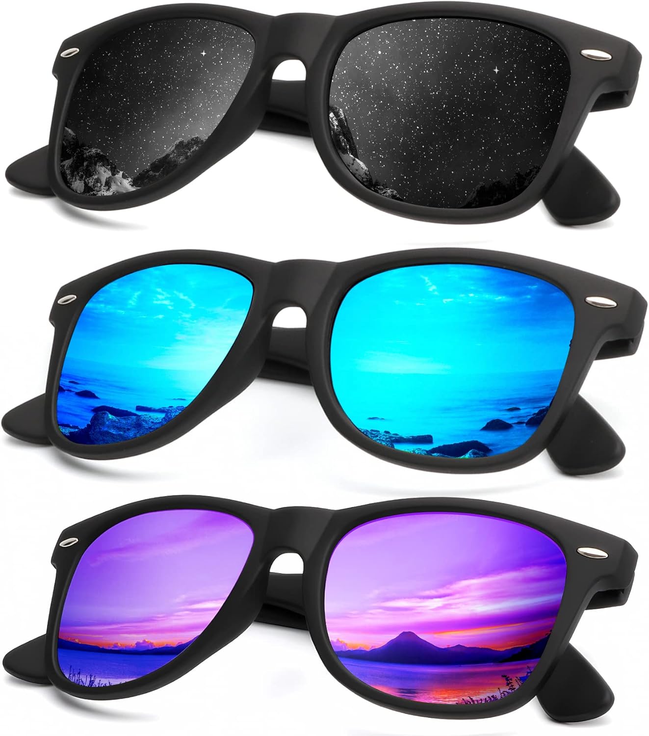 Matte Polarized Sunglasses for Men and Women with UV Bangladesh Ubuy