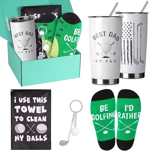 Miniatura 8 de Regalos de golf para hombres, regalos de golf para el día del padre, cesta de regalos de golf para amantes del golfista, divertido regalo de