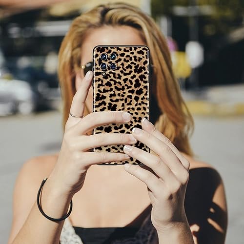 Miniatura 7 de E Segoi Funda protectora para Samsung Galaxy A12, funda protectora con estampado de leopardo para Galaxy A12, suave a prueba de golpes, funda de