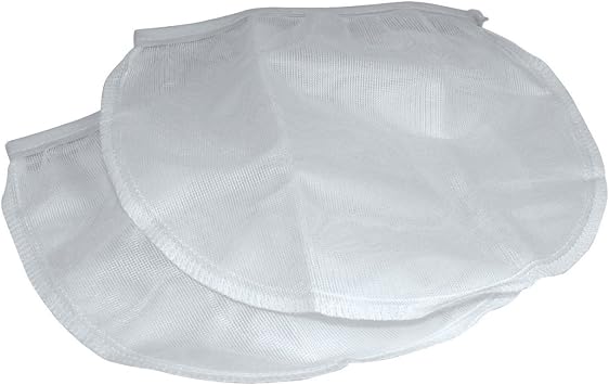 Mirro 9665000A 2-Count Canning Accessories Jelly Strainer Elastic Banded Bags Cookware, White