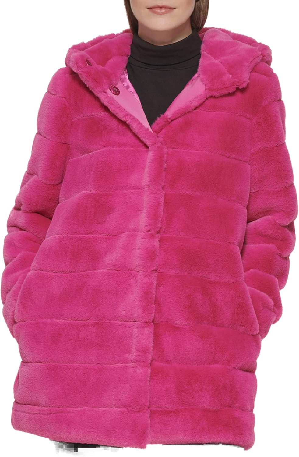 Kenneth Cole Women's Faux Fur Jacket