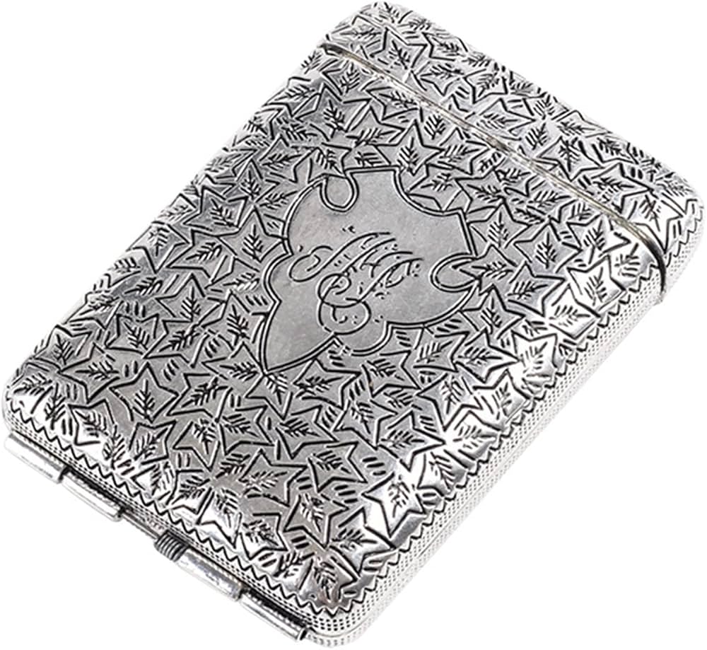 Amazon | XSQQ レトロなタバコケース、14の携帯用折りたたみ