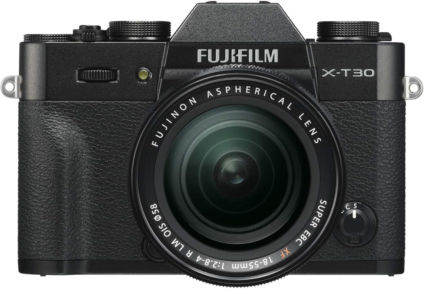 Fujifilm X-T30 Mirrorless Digital Camera w/XF18-55mm F2.8-4.0 R LM OIS Lens - Black