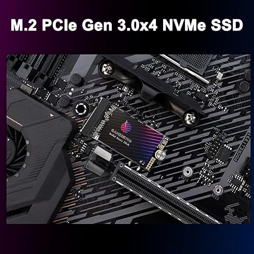 Miniatura 6 de M.2 2260 SSD 1TB NGFF SATA III 6Gbs 3D NAND TLC Unidad interna de estado sólido, B&M Key M.2 SSD M.2 de alto rendimiento para computadora portátil