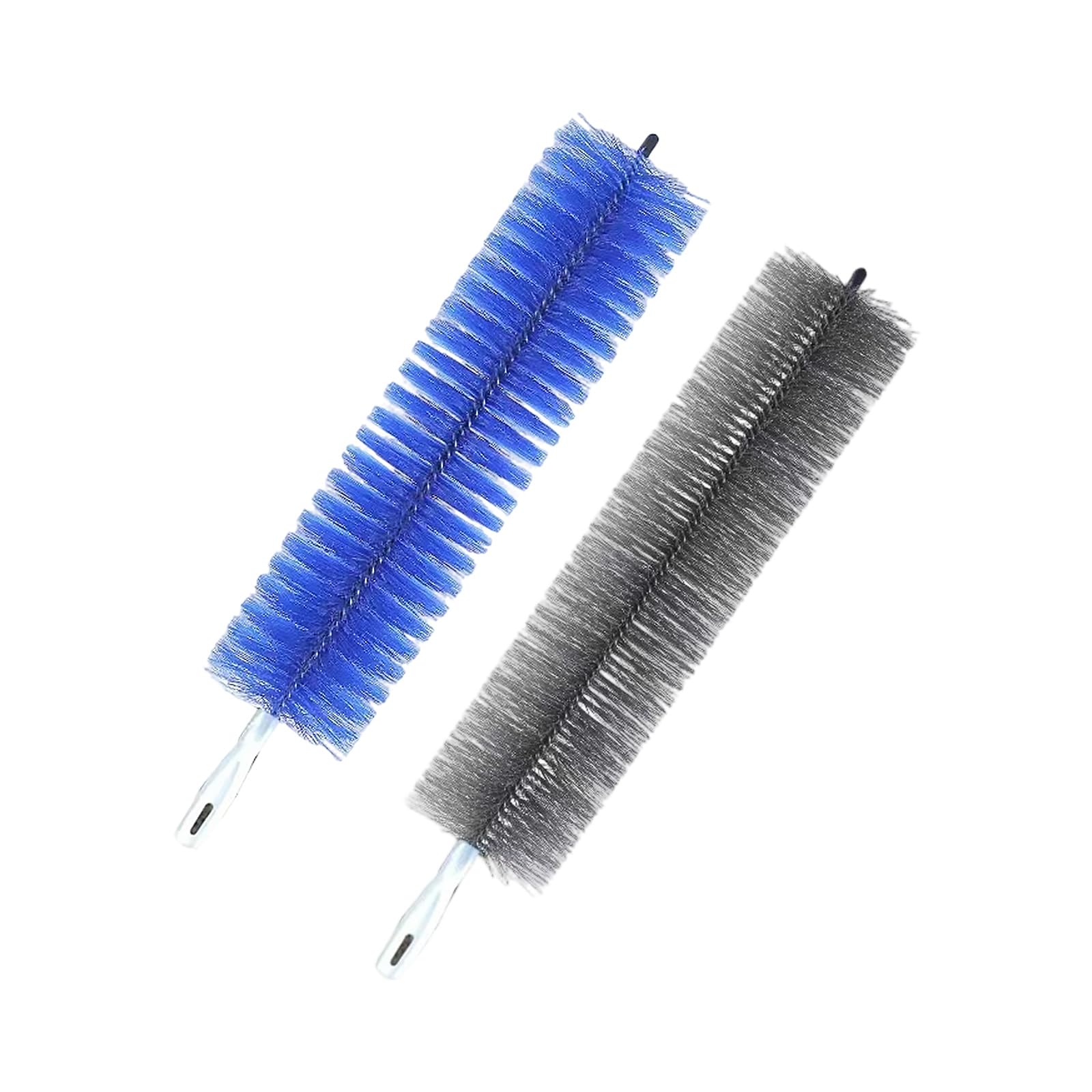 Jazuaiao Crevice Duster Brush, Flexible Bristle Tool with Polymer Handle for Home Vents, Desks and Cabinet Rims Crevice Brush