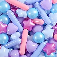 Vista 11 de Bolas para piscina de bolas STARBOLO para niños - Paquete de 150, 200, 500 bolas de piscina de bolas coloridas a prueba de aplastamiento de plástico