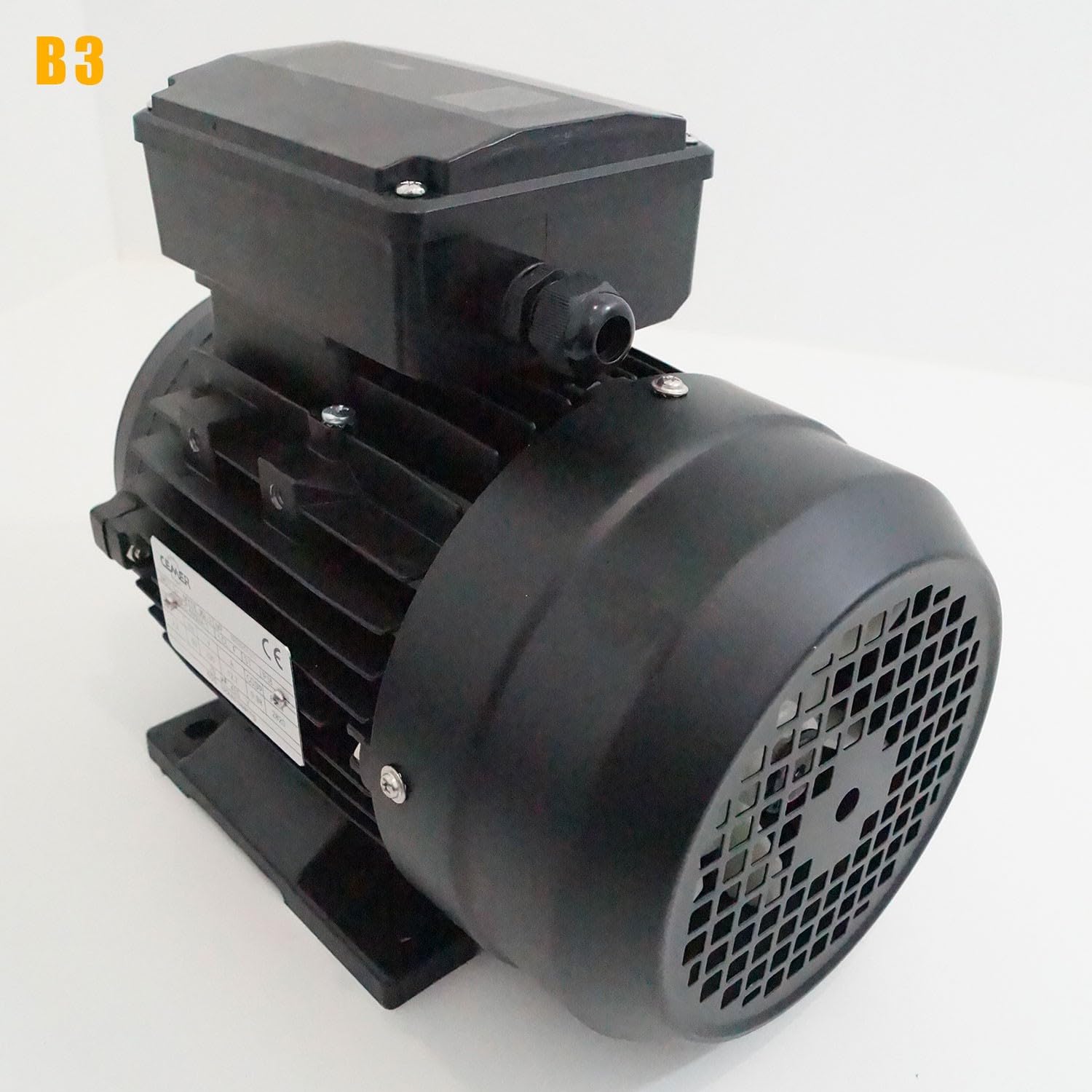 Moteur électrique 0,37 Kw 1000 Tr/min 220v Monophasé Cemer My8016b3 - Bride B3