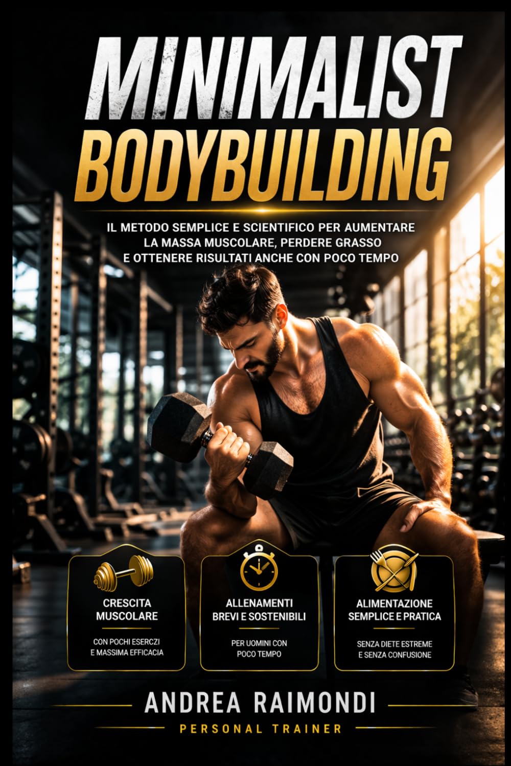Minimalist Bodybuilding: il metodo semplice e scientifico per aumentare massa muscolare perdere grasso e ottenere risultati anche con poco tempo