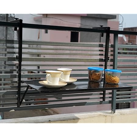 Wonderland Folding Balcony Table to hang on Railing ( coffee table ...