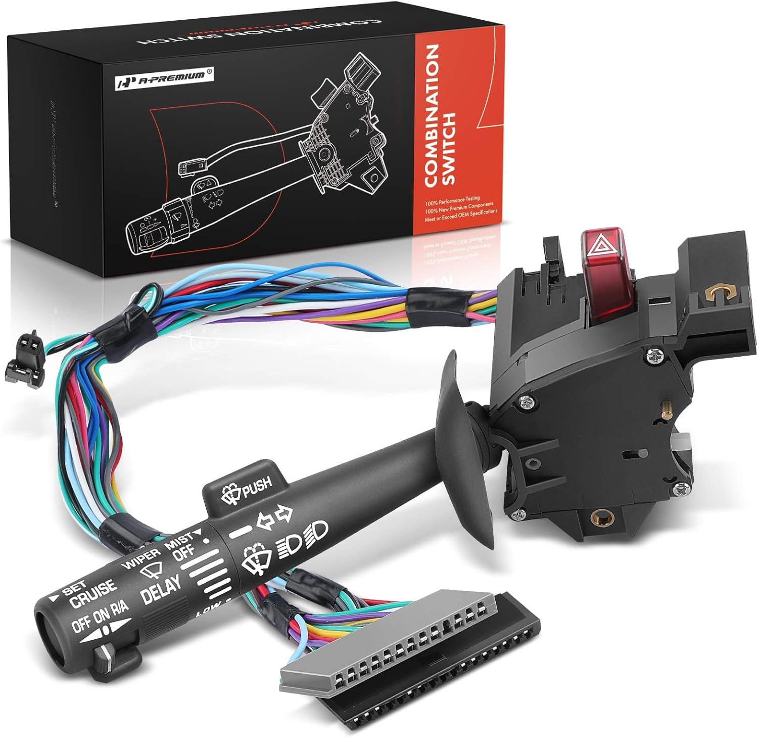 A-Premium Multifunction Switch w/Turn Signal Compatible with Chevy, GMC ...