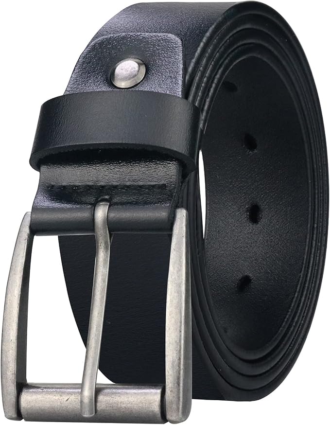maikun Leather Belts for Men, Mens Belts Leather For Jeans, Full Grain