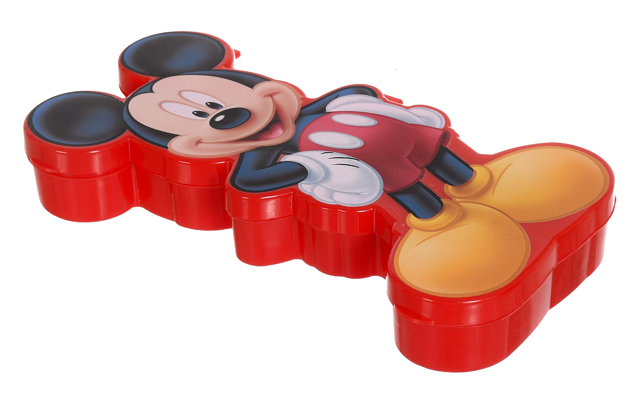 Kuber Industries Micky Mouse Printed Plastic Pencil Box for Kids with Free Stationery Items (Red) (B08Z3536LD) Amazon Price History, Amazon Price Tracker