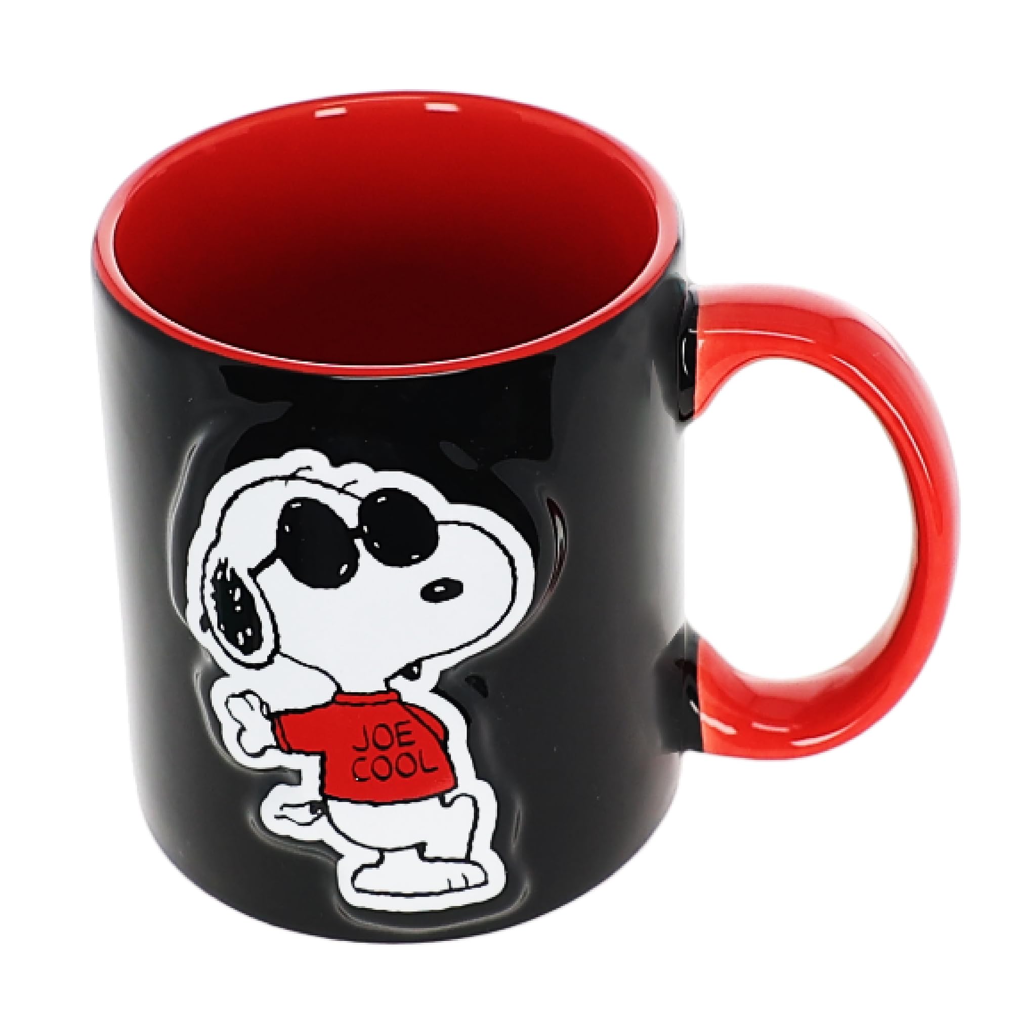Amazon.com: AQUARIUS Peanuts Snoopy Mug Joe Cool 18 oz Large